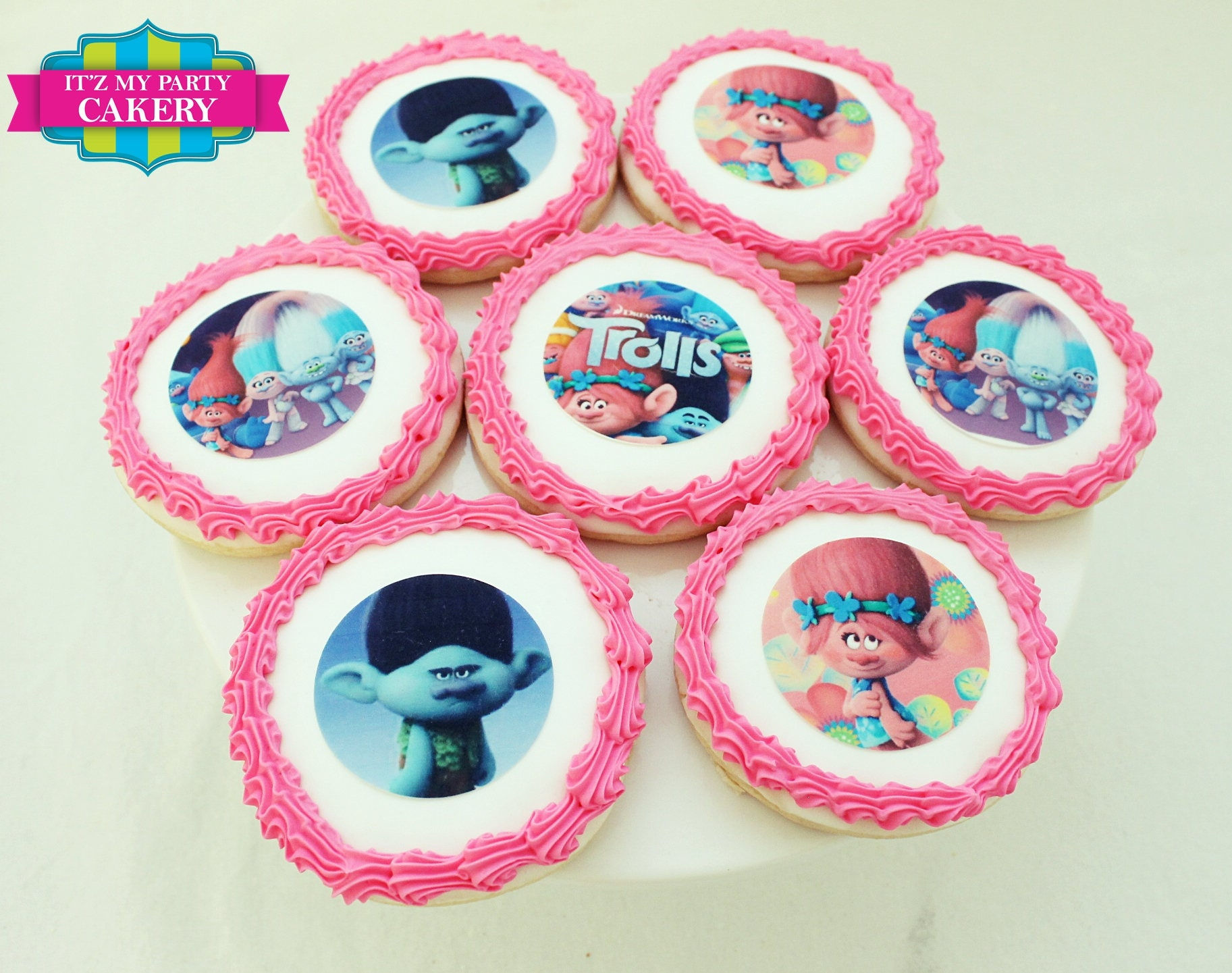 Character Image Cookies - 1 Dozen