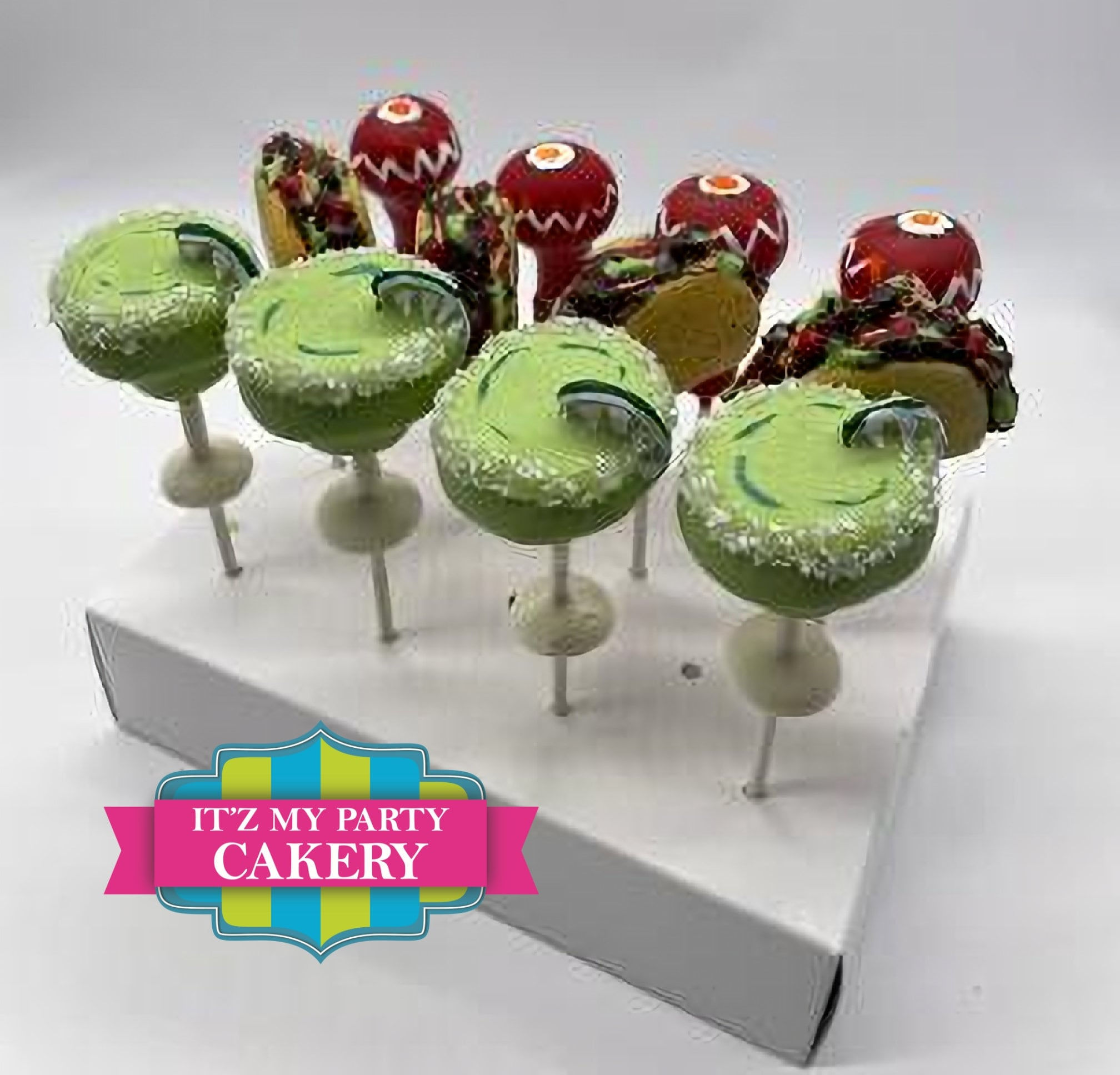 Custom Cake Pops / Fiesta Cake Pops