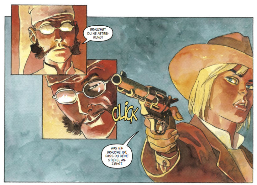 Illustration: Brian Azzarello/Eduardo Risso - Schreiber & Leser