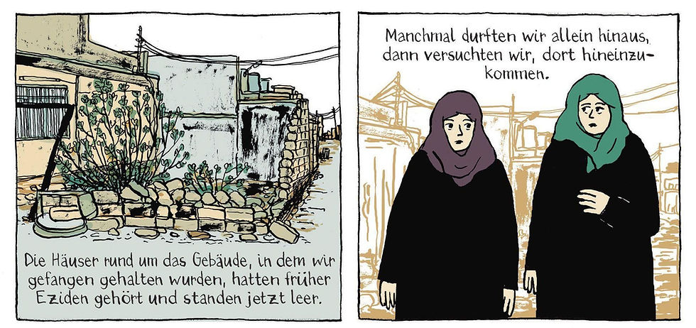 Illustration: Birgit Weyhe/Jilan - avant-verlag