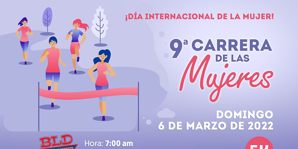 9na CARRERA DE LAS MUJERES 5 Y 3 kms