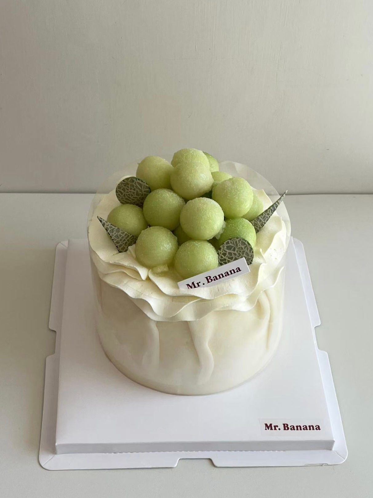 哈密瓜麻糬蛋糕