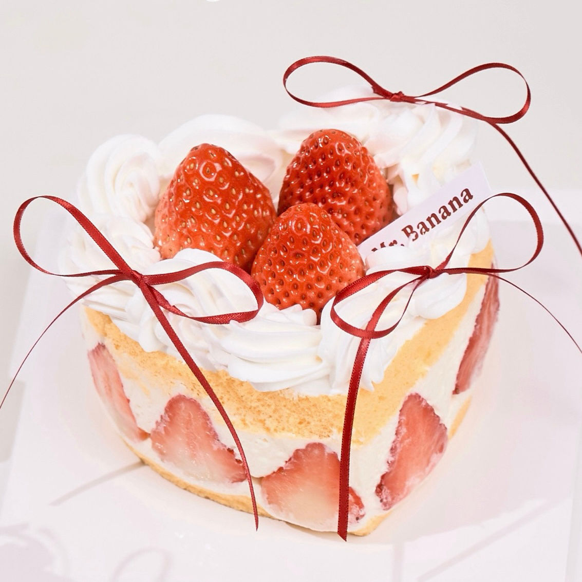 心形士多啤梨蛋糕