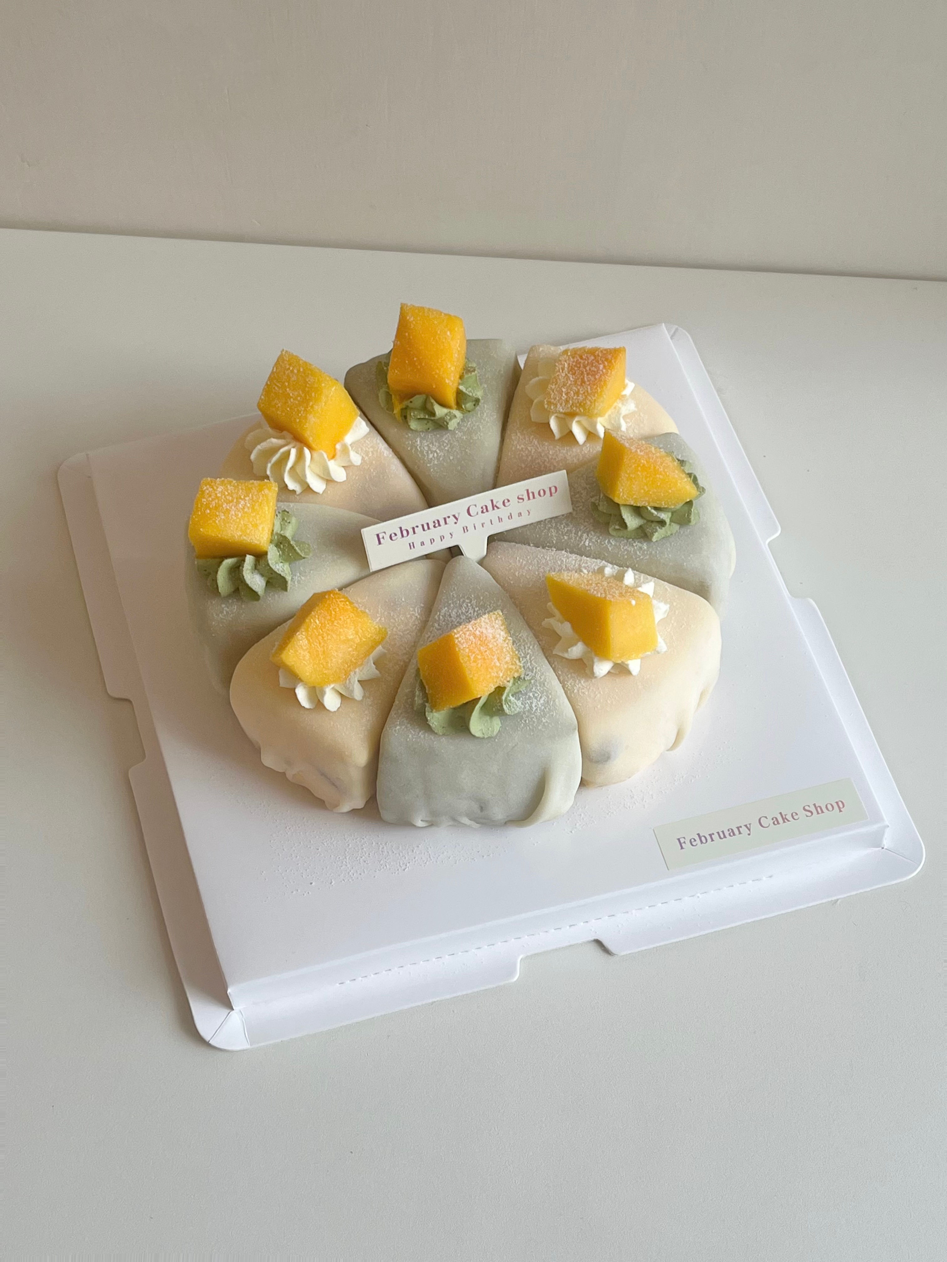 抹茶麻糬開心果巴斯克拼麻糬原味巴斯克