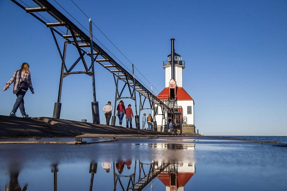 North Pier Lighthouse - St. Joseph Michigan