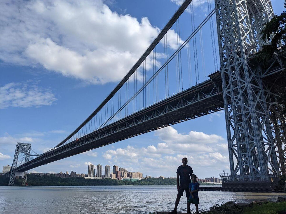 There are few better ways to experience the George Washington Bridge than at Fort Lee Historic Park.