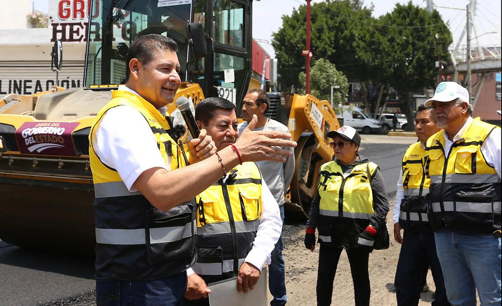 La rehabilitación de la avenida 24 Sur, acelera transformación de Puebla