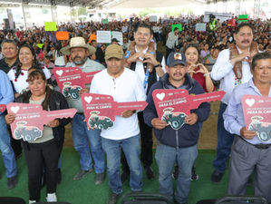 En Atempan, Alejandro Armenta acelera la revolución del campo