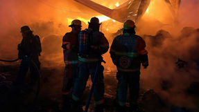 Coordinación interinstitucional contiene incendio