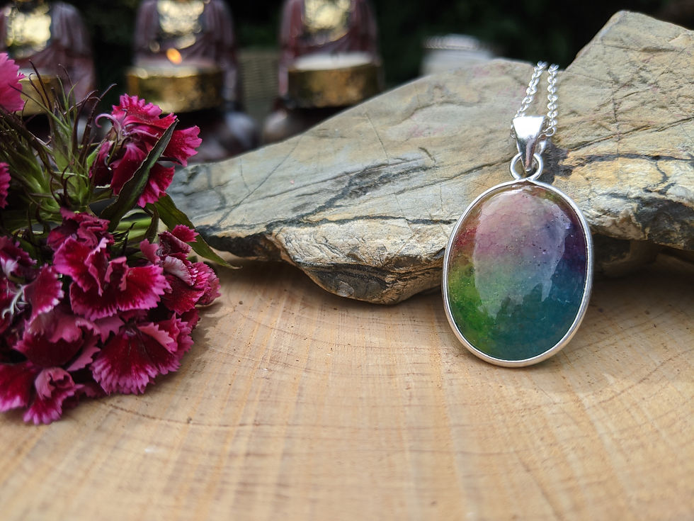 Thumbnail: Rainbow Solar Quartz Pendant