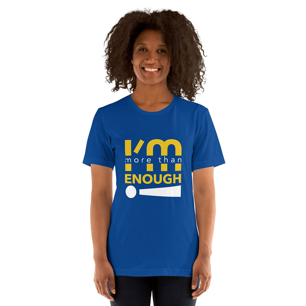 Thumbnail: I'm More than Enough Dk Colors Unisex Tee
