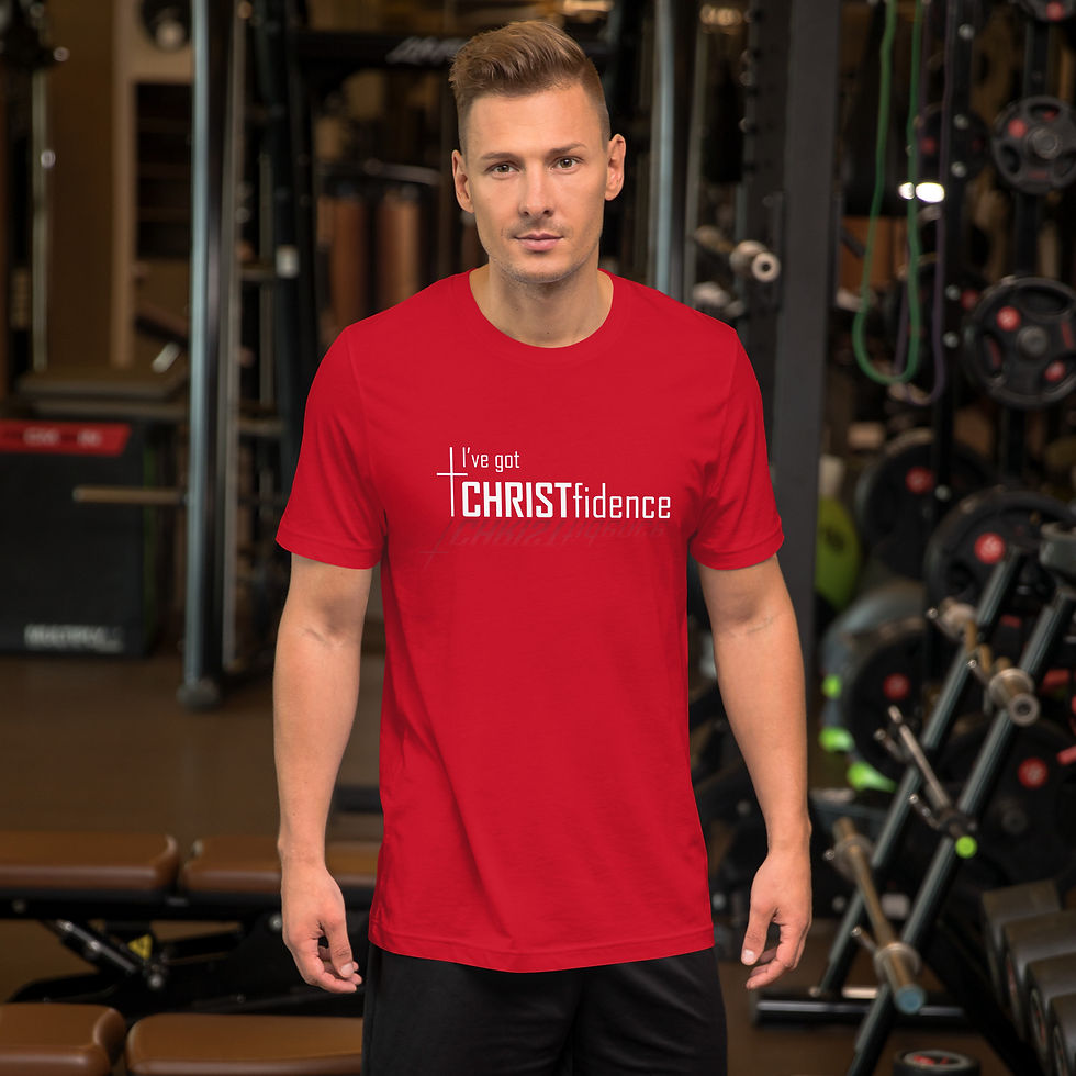 Thumbnail: Reflection Christfidence Dk Colors Unisex Tee