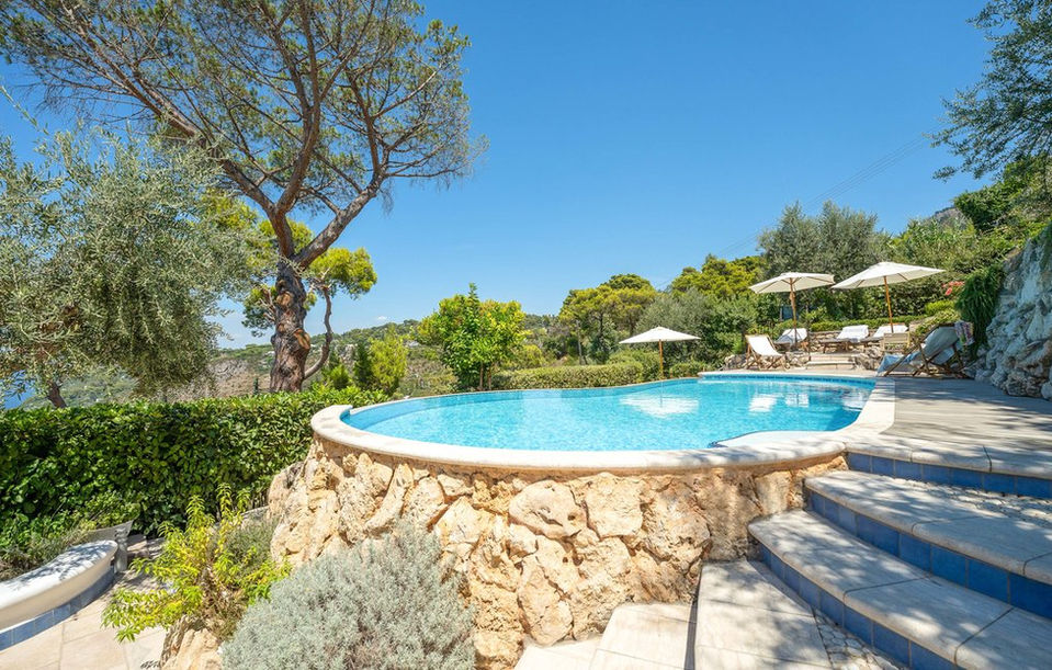 Villa on the Italian island of Capri.