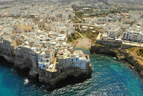The landscape of Ostuni
