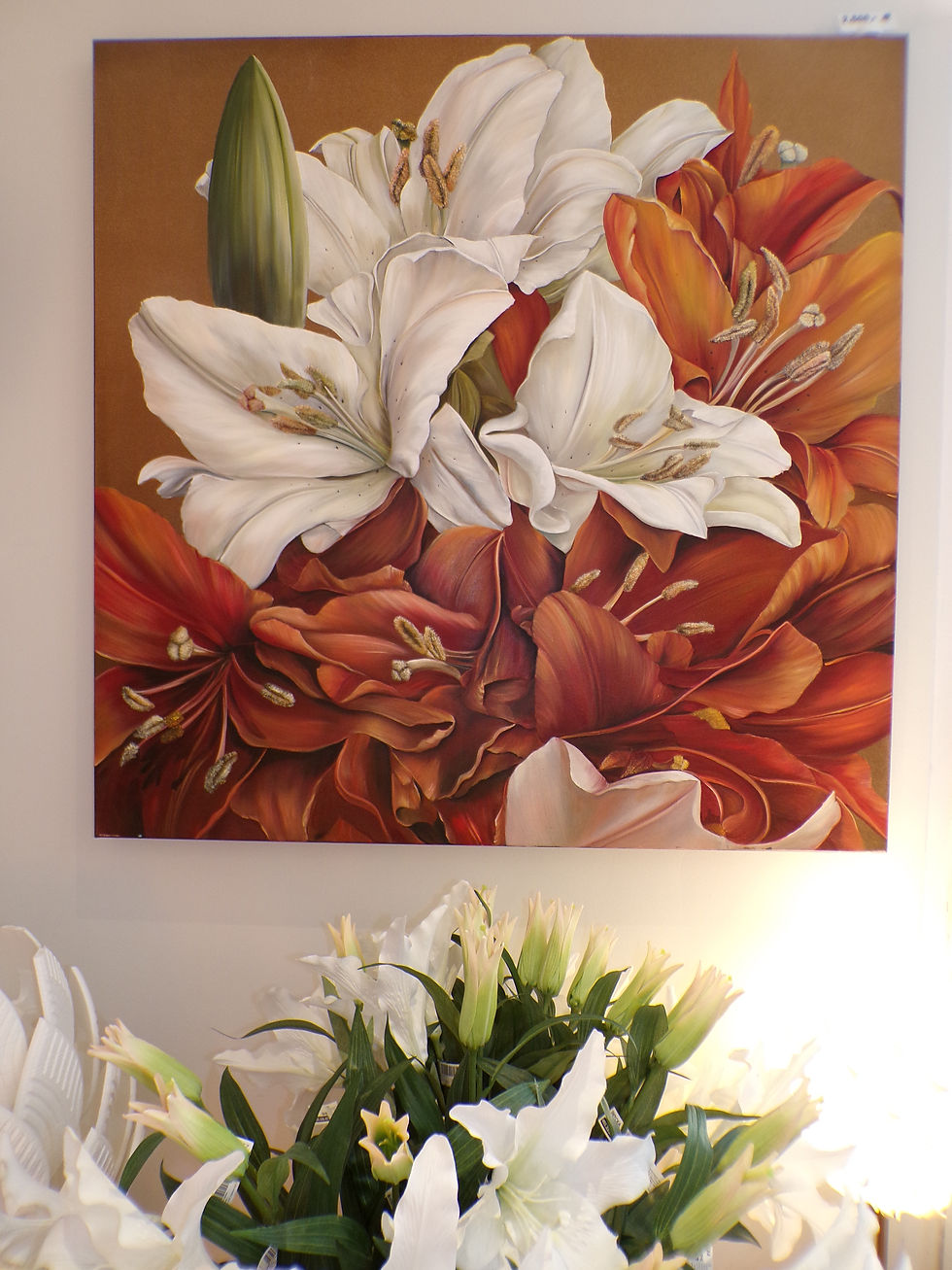 Miniatura: Weiße Tulpen