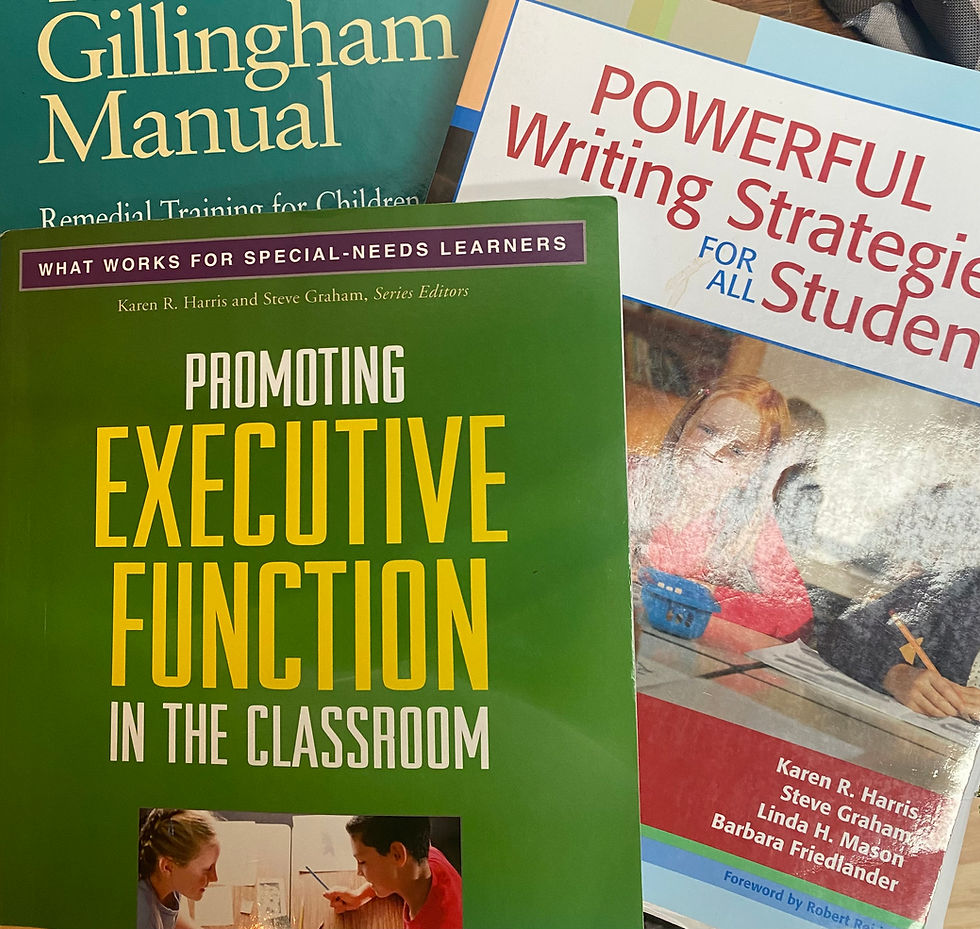 executive functioning coaching supports academic learning