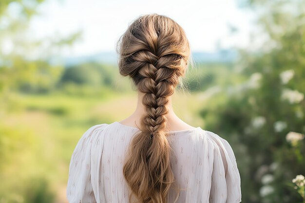 messy braid