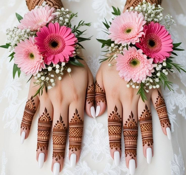 handmade flower jewellery for haldi