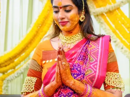 Creating the Perfect Flower Haldi Look for Brides