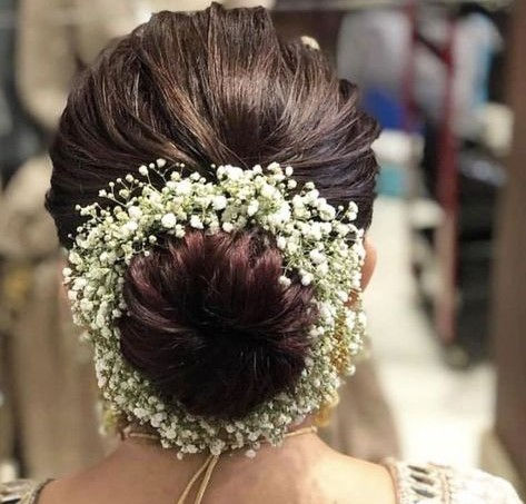 real flower gajra