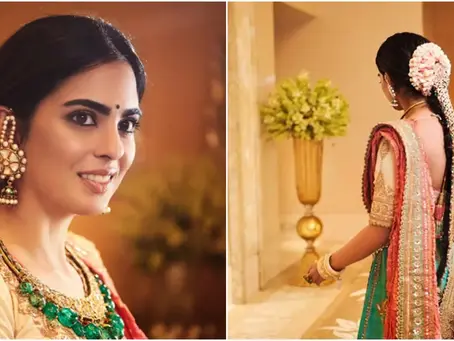 Floral Elegance: The Art of Wearing Real Flower Veni