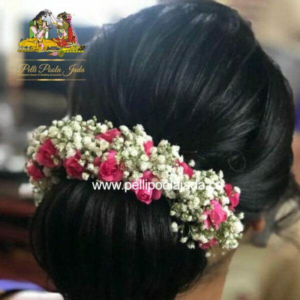 veni for hair with real flowers