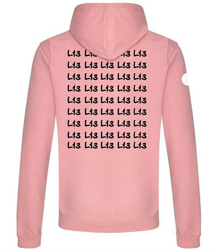 Thumbnail: Blush pink monogram hoodie 
