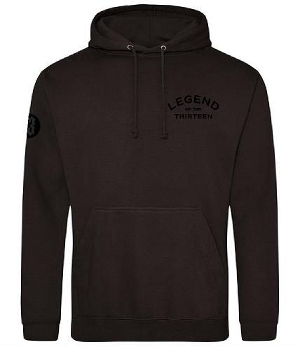 Thumbnail: Black monogram hoodie
