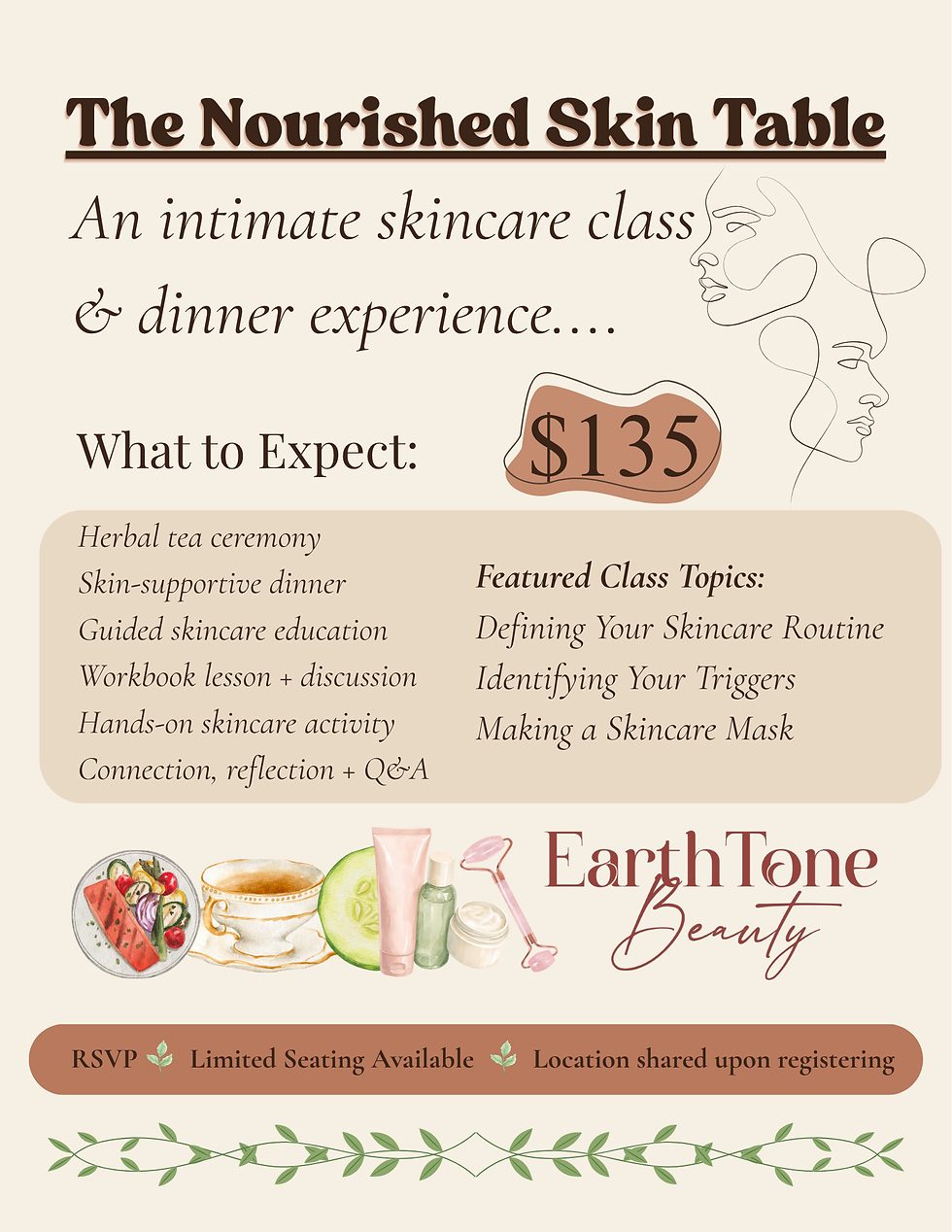 The Nourished Skin Table