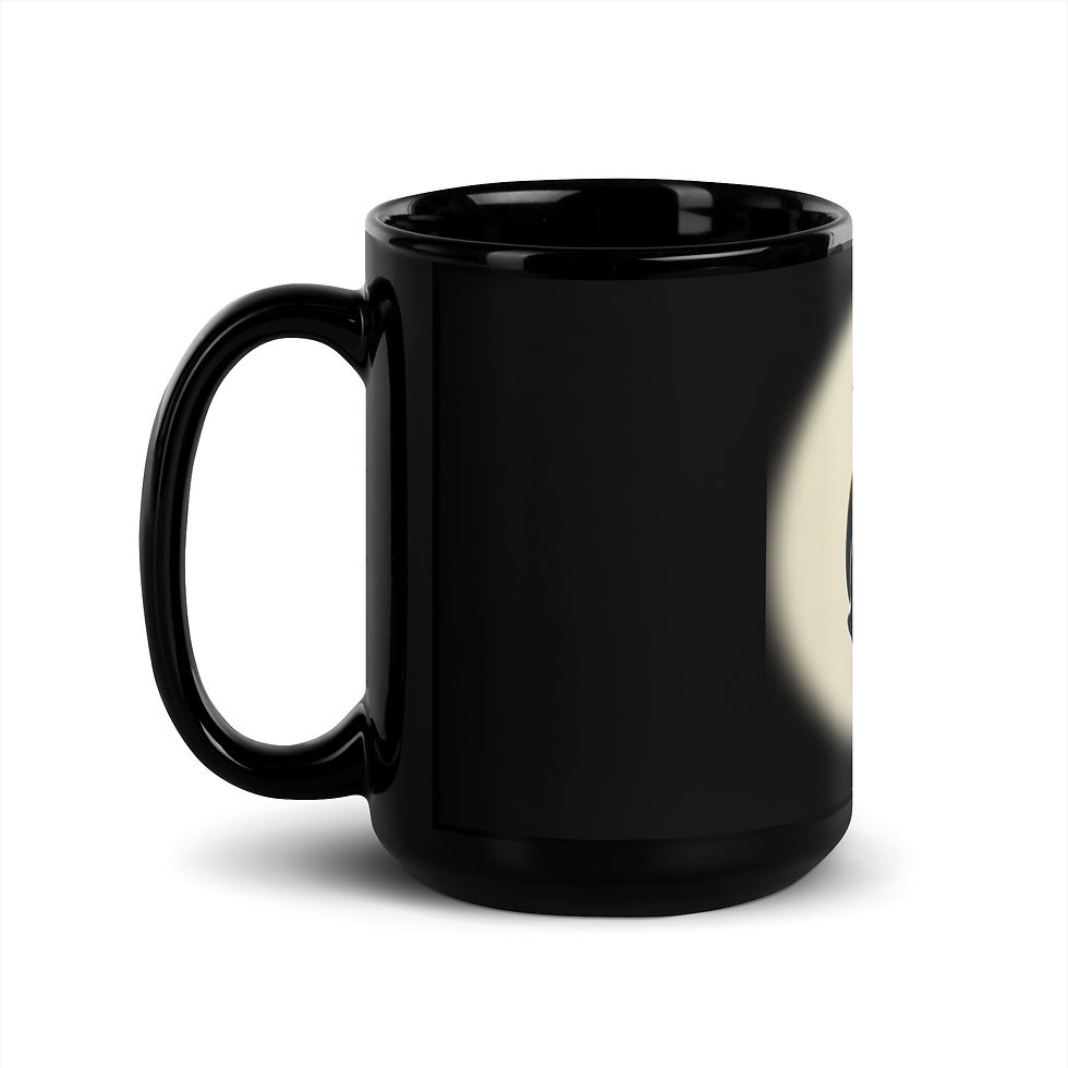 Thumbnail: Madame Primrose's School for Pirates Black Glossy Mug