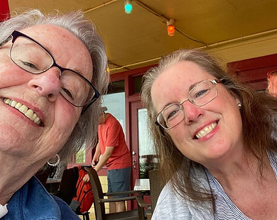 Michele Sanders and Judy Farber