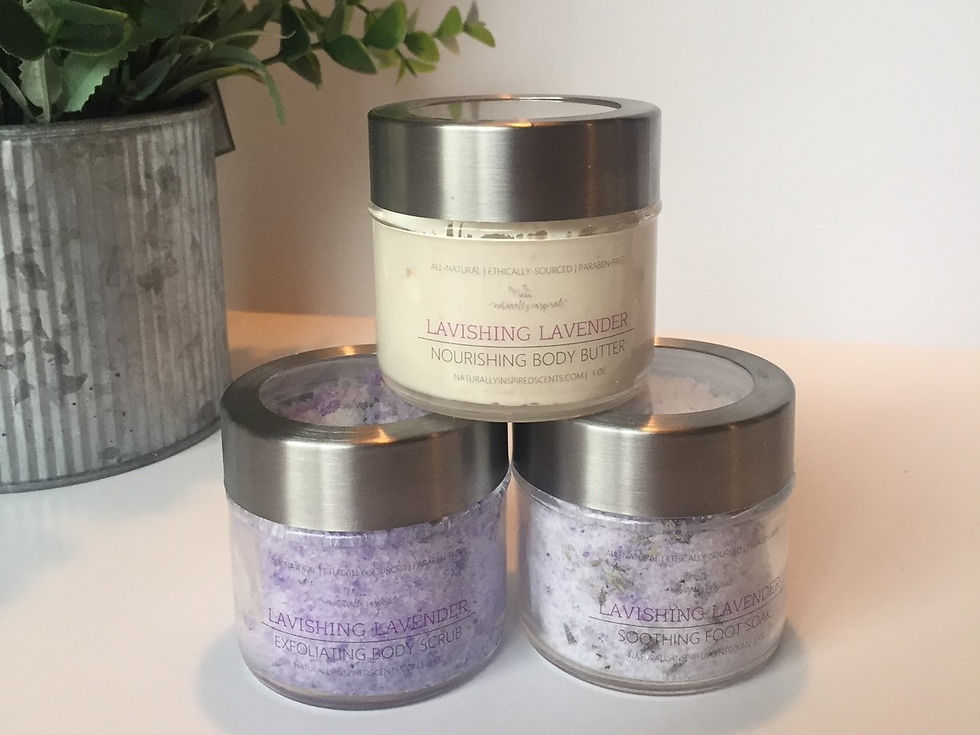 Petite Trio for Feet | Nourishing + Relaxing