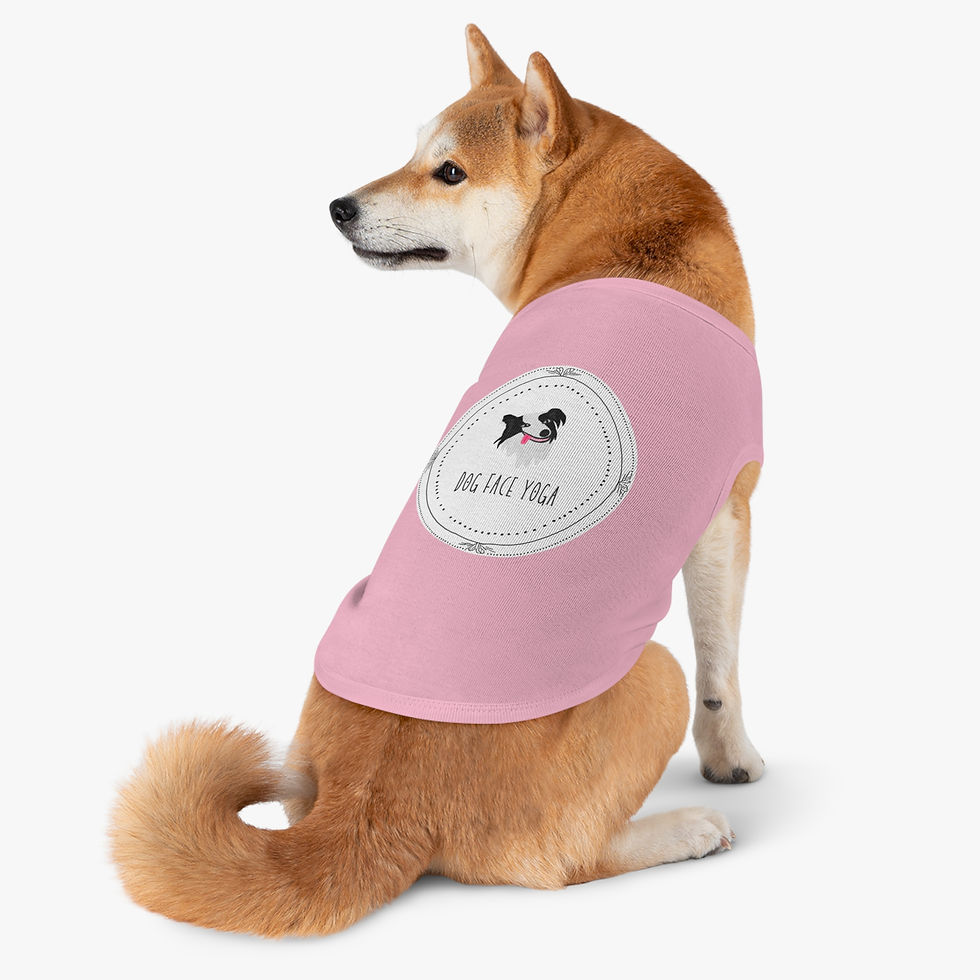 Thumbnail: Dog Face Yoga Pet Tank Top 