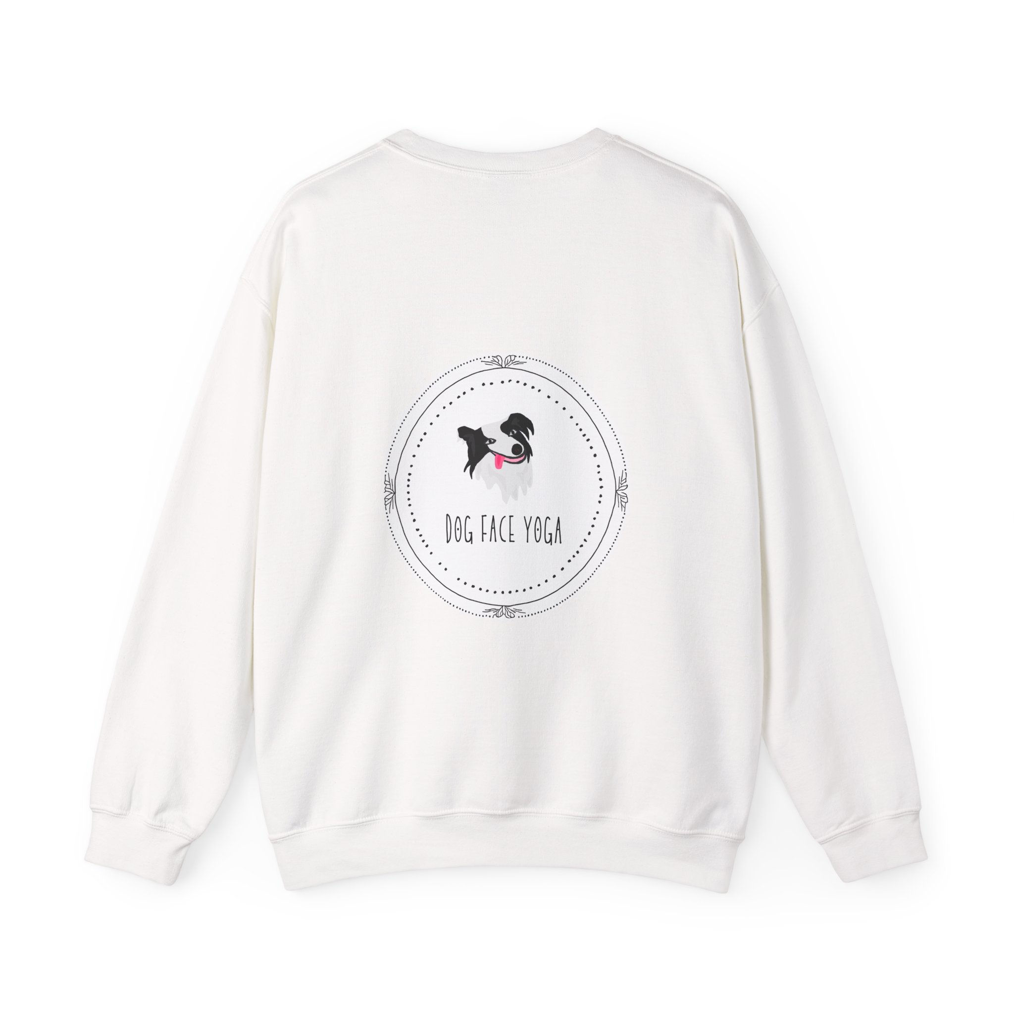 Dog Face Yoga Crewneck Sweatshirt