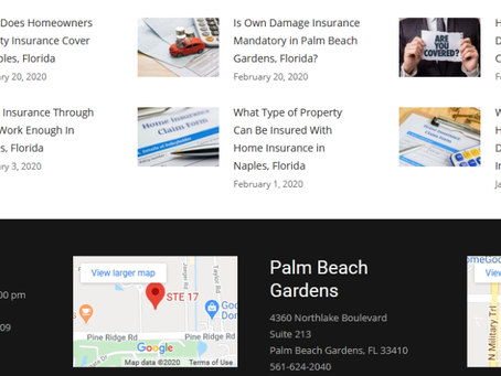 Palm Beach Gardens insurance company is the best protective way of life