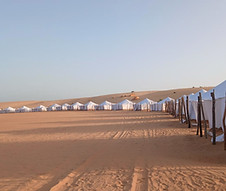 Dunes du désert de Lompoul au Sénégal