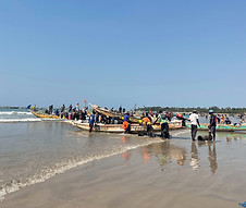 Retour des pêcheurs sur les plages du Sénégal
