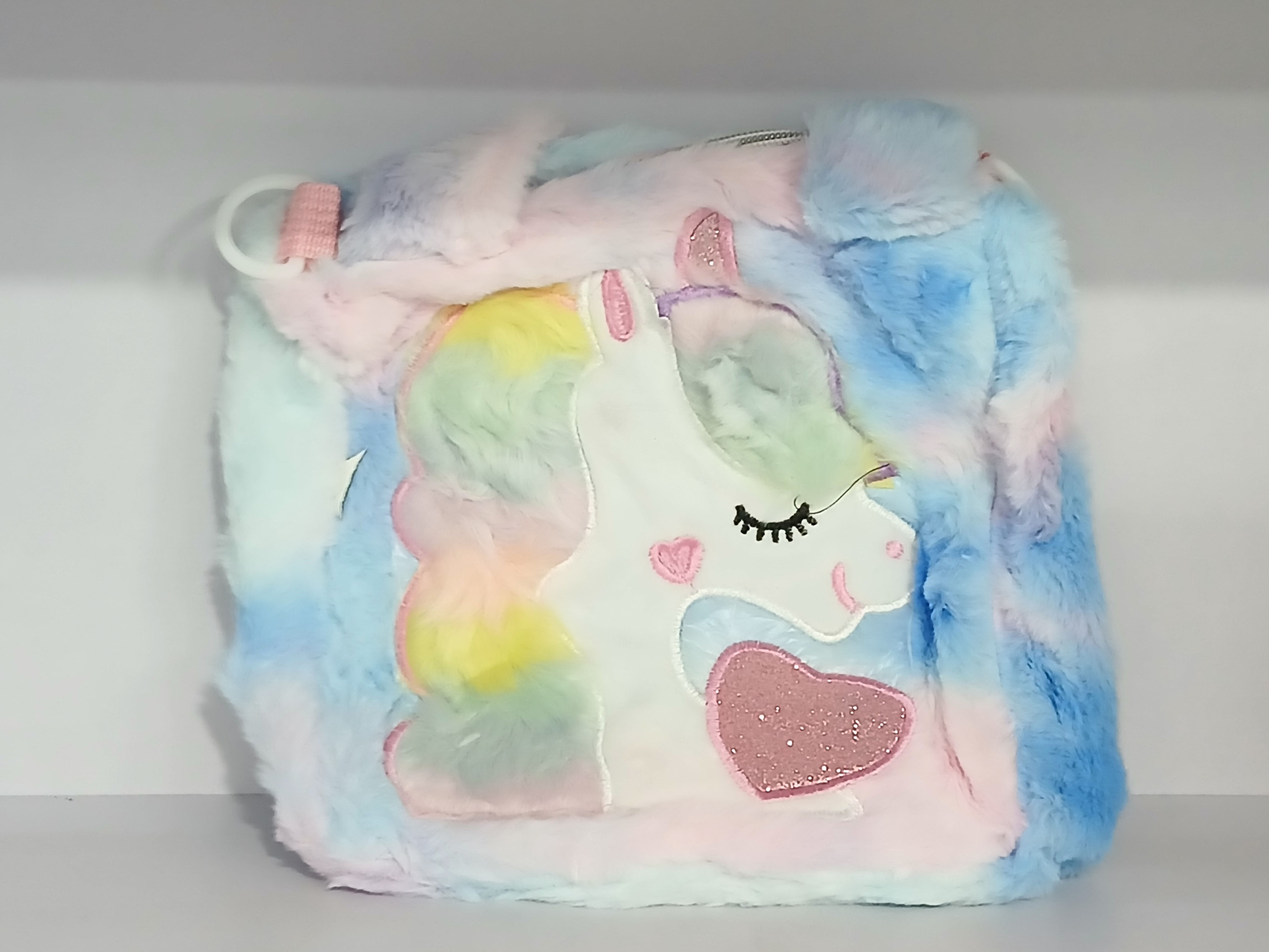 Fur Sling bag Dark Blue (Angel Horse)