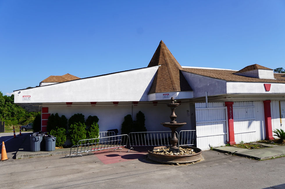 The entrance to Relapse Bar & Grill at 5024 Two Notch Road in Richland County, where a deadly officer-involved shooting involving a Forest Acres police officer occurred during the early morning hours of Mother’s Day 2026. Sheriff Leon Lott described the club as “absolutely packed” at the time of the shooting and later vowed to pursue efforts to shut the establishment down. JavarJuarez©2026