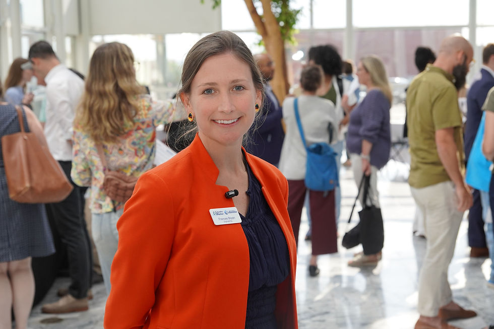 Frances Bryan of the City of Columbia, who is helping lead public engagement efforts for the Main Street/Vista Connector project. JavarJuarez©2026