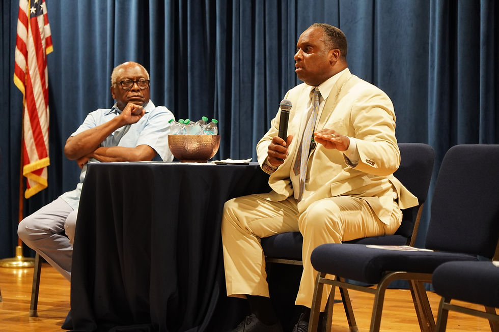 Congressman Jonathan Jackson Democrat Illinois District 1 at Trinity Baptist Church Columbia South Carolina