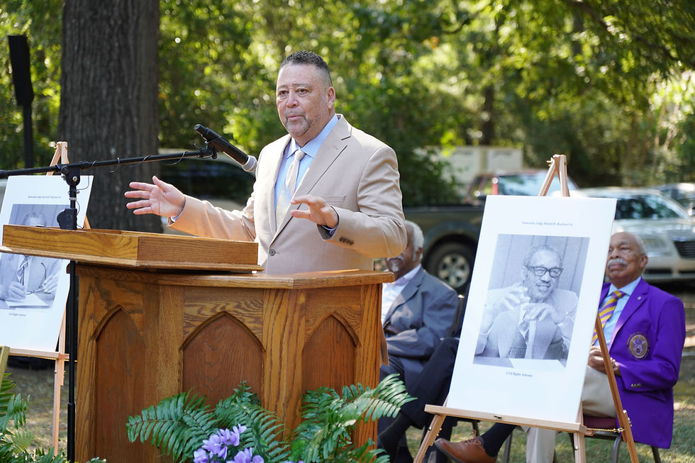 Mr. John P. Chism Grandson of the Honorable Judge Harold R. Boulware, Sr.