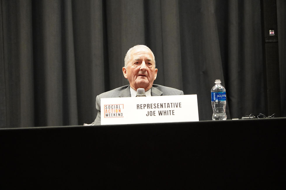 Republican Representative South Carolina Joe White at Newberry High School