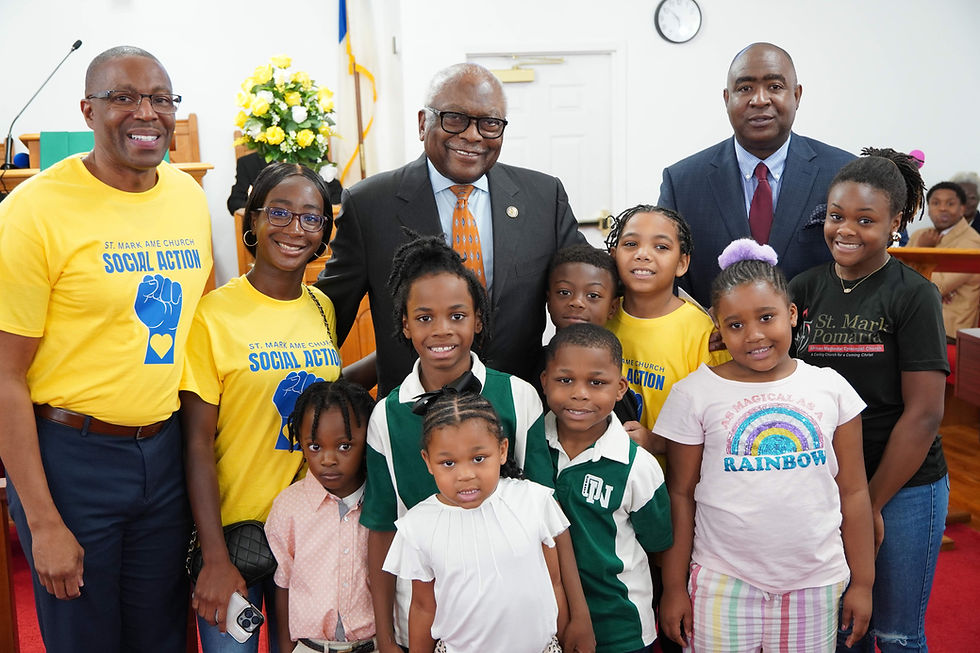 Congressman James E. Clyburn at St. Mark AME Social Action Sunday