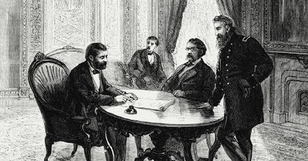 Illustration depicting the post–Civil War era that led to the passage of the Ku Klux Klan Act of 1871, a federal law designed to combat racially motivated conspiracies and protect the civil rights of Black Americans—now central to modern cases seeking accountability for racially driven violence. 