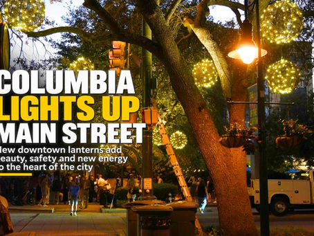 Columbia Lights Up Main Street With New Downtown Lanterns