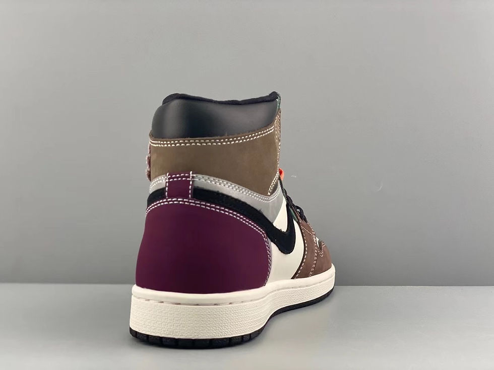 Thumbnail: AIR JORDAN 1 RETRO HIGH OG HAND CRAFTED
BLACK/ARCHAEO BROWN-DARK CHOCOLATE