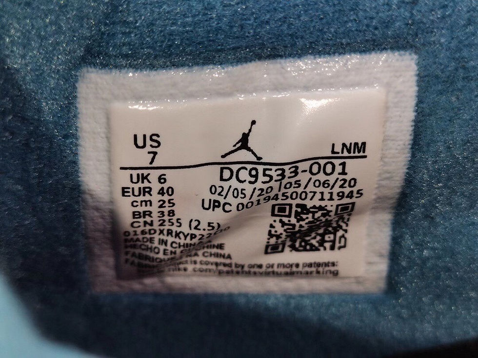 Thumbnail: AIR JORDAN 4 RETRO UNION OFF NOIR
OFF-NOIR/BRIGADE BLUE-DARK SMOKE GREY-LIGHT