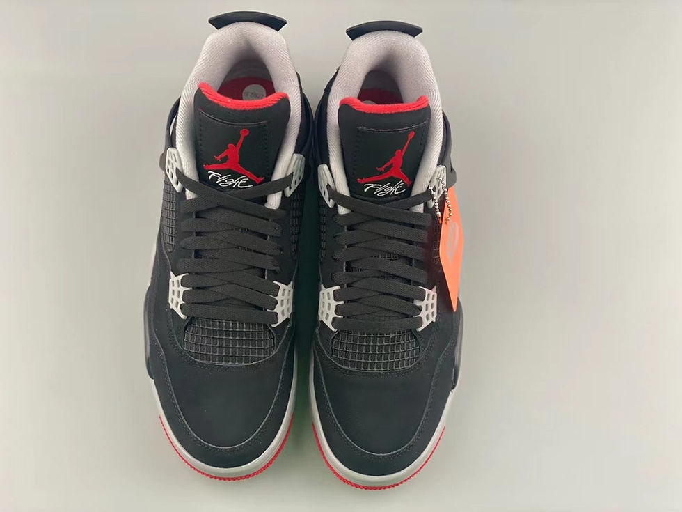Thumbnail: AIR JORDAN 4 RETRO BRED (2019)
BLACK/FIRE RED-CEMENT GREY-SUMMIT WHITE
