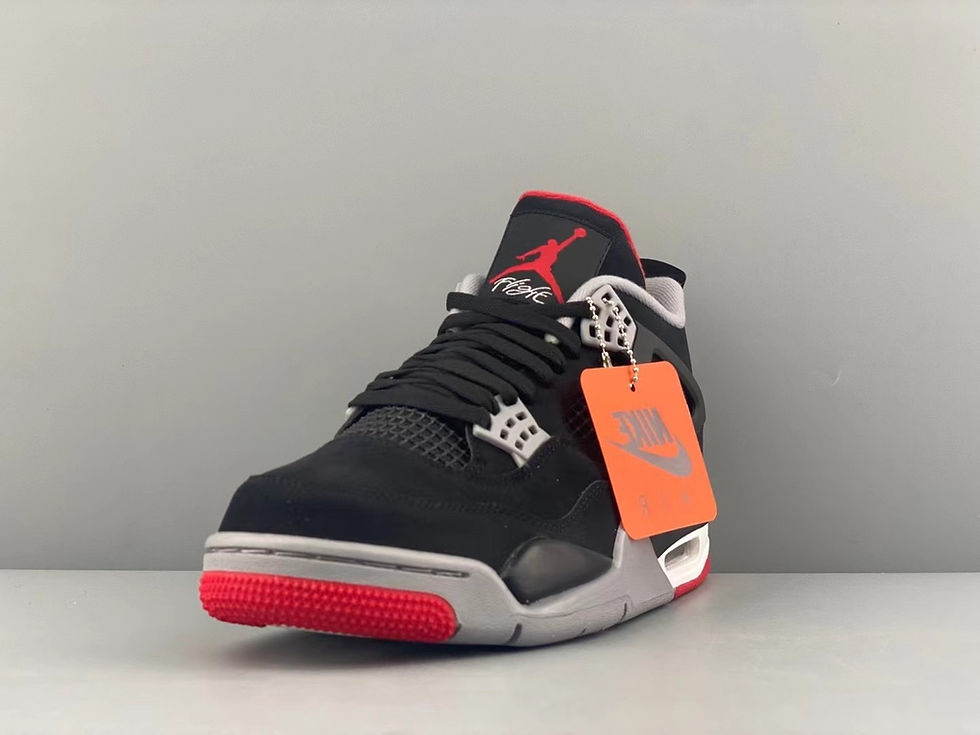 Thumbnail: AIR JORDAN 4 RETRO BRED (2019)
BLACK/FIRE RED-CEMENT GREY-SUMMIT WHITE